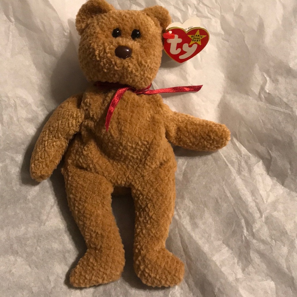 Ty “Curly” Beanie Baby.